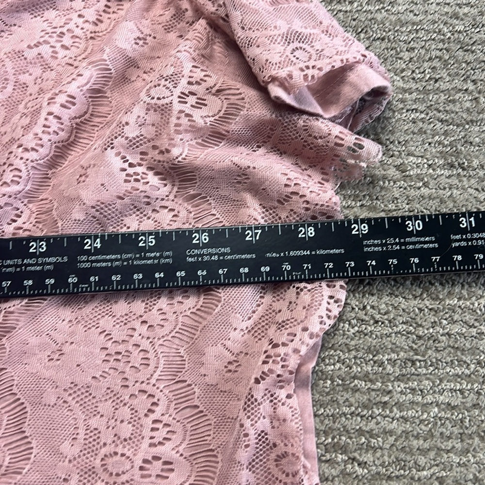 Torrid Super Soft High Neck Lace Inset Sharkbite Hem Tank 2X - Picture 7 of 7